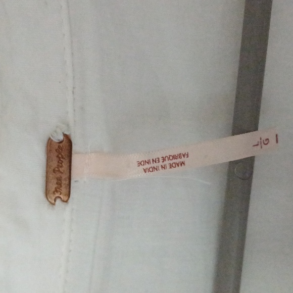 Free People White Mini Dress - Picture 15 of 16